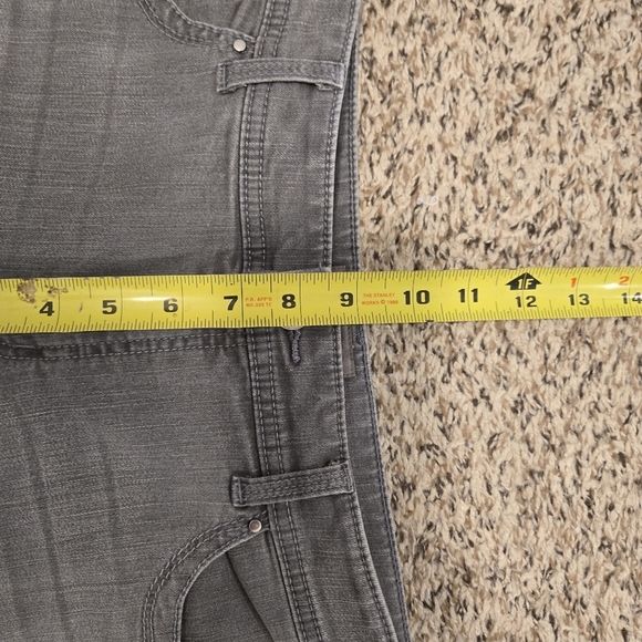 Chico’s So Slimming Mid Rise Straight Jean Gray Size 0.5 (6) Small - Picture 13 of 15